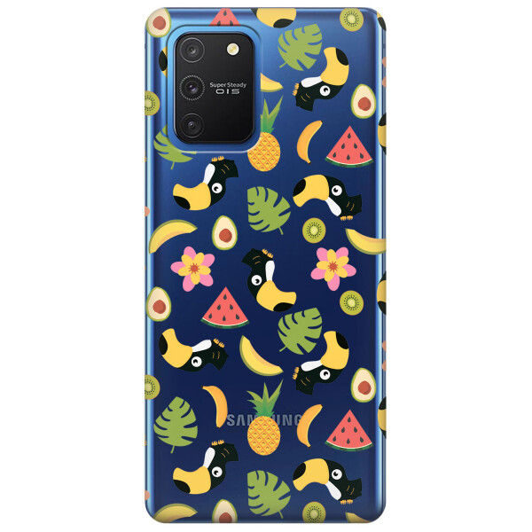 Прозрачный силиконовый чехол iSwag для Samsung Galaxy S10 Lite с рисунком - Летний клипарт (KS3463)
Прозрачный силиконовый чехол iSwag для Samsung Galaxy S10 Lite с рисунком - Летний клипарт (KS3463)