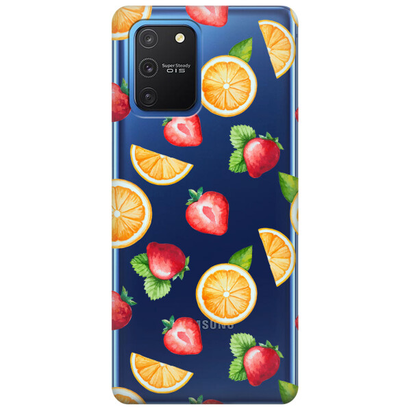 Прозрачный силиконовый чехол iSwag для Samsung Galaxy S10 Lite с рисунком - Фруктовый дизайн (KS3470)
Прозрачный силиконовый чехол iSwag для Samsung Galaxy S10 Lite с рисунком - Фруктовый дизайн (KS3470)