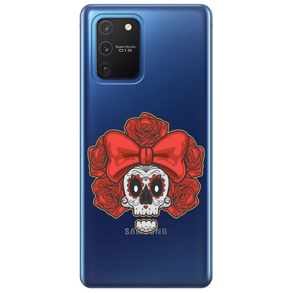 Прозрачный силиконовый чехол iSwag для Samsung Galaxy S10 Lite с рисунком - Готический череп (KS3479)
Прозрачный силиконовый чехол iSwag для Samsung Galaxy S10 Lite с рисунком - Готический череп (KS3479)