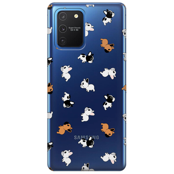 Прозрачный силиконовый чехол iSwag для Samsung Galaxy S10 Lite с рисунком - Французские бульдоги (KS3489)
Прозрачный силиконовый чехол iSwag для Samsung Galaxy S10 Lite с рисунком - Французские бульдоги (KS3489)