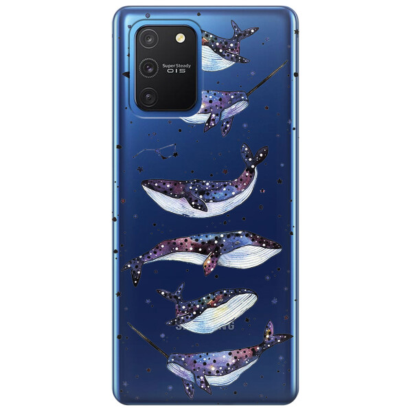 Прозрачный силиконовый чехол iSwag для Samsung Galaxy S10 Lite с рисунком - Киты Единороги (KS3494)
Прозрачный силиконовый чехол iSwag для Samsung Galaxy S10 Lite с рисунком - Киты Единороги (KS3494)