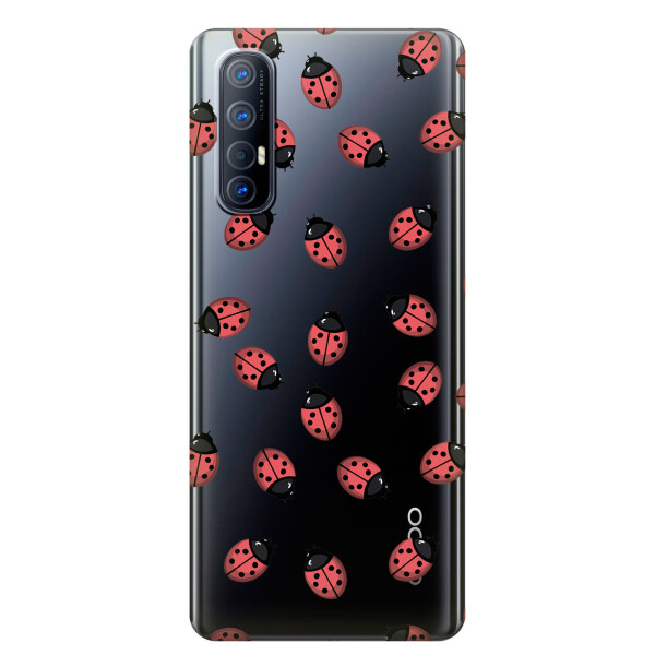 Прозрачный силиконовый чехол iSwag для OPPO Reno 3 Pro с рисунком - Божьи коровки (KS3833)
Прозрачный силиконовый чехол iSwag для OPPO Reno 3 Pro с рисунком - Божьи коровки (KS3833)