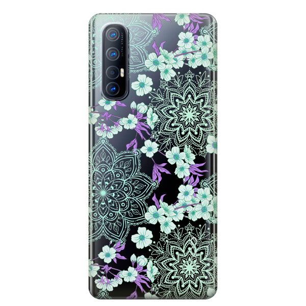 Прозрачный силиконовый чехол iSwag для OPPO Reno 3 Pro с рисунком - Цветочная мандала (KS3837)
Прозрачный силиконовый чехол iSwag для OPPO Reno 3 Pro с рисунком - Цветочная мандала (KS3837)