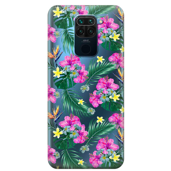 Прозрачный силиконовый чехол iSwag для Xiaomi Redmi Note 9 с рисунком - Тропические цветы (KS2004)
Прозрачный силиконовый чехол iSwag для Xiaomi Redmi Note 9 с рисунком - Тропические цветы (KS2004)