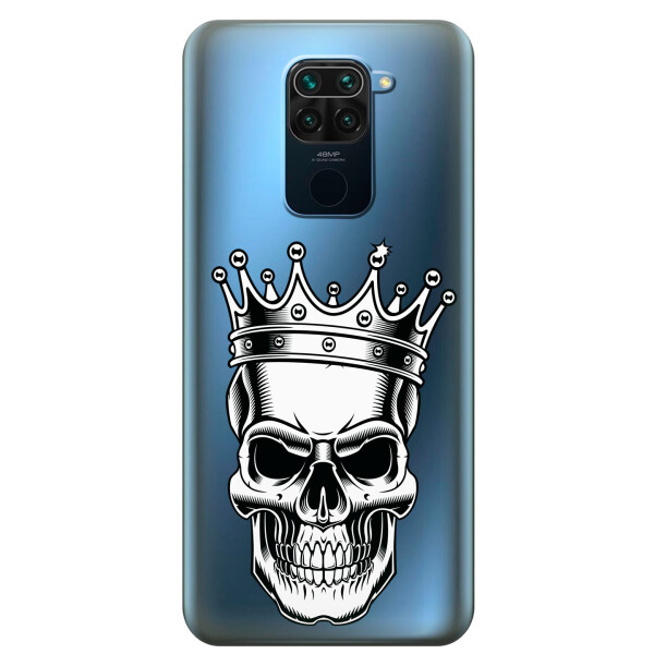 Прозрачный силиконовый чехол iSwag для Xiaomi Redmi Note 9 с рисунком - Царский череп (KS2065)
Прозрачный силиконовый чехол iSwag для Xiaomi Redmi Note 9 с рисунком - Царский череп (KS2065)