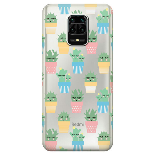 Прозрачный силиконовый чехол iSwag для Xiaomi Redmi Note 9 Pro с рисунком - Кактусы в горшочках (KS2100)
Прозрачный силиконовый чехол iSwag для Xiaomi Redmi Note 9 Pro с рисунком - Кактусы в горшочках (KS2100)