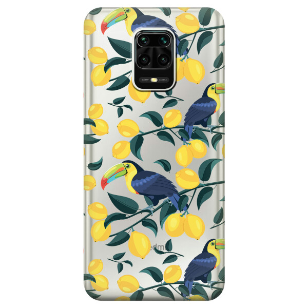 Прозрачный силиконовый чехол iSwag для Xiaomi Redmi Note 9 Pro с рисунком - Туканы и лимоны (KS2110)
Прозрачный силиконовый чехол iSwag для Xiaomi Redmi Note 9 Pro с рисунком - Туканы и лимоны (KS2110)