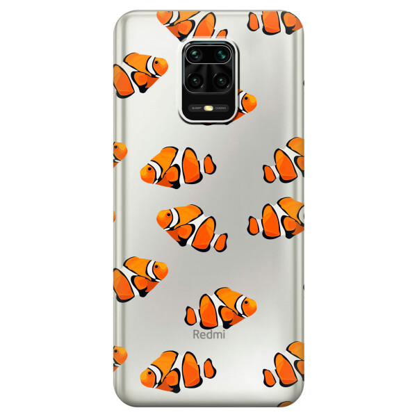 Прозрачный силиконовый чехол iSwag для Xiaomi Redmi Note 9 Pro с рисунком - Рыбки (KS2116)
Прозрачный силиконовый чехол iSwag для Xiaomi Redmi Note 9 Pro с рисунком - Рыбки (KS2116)