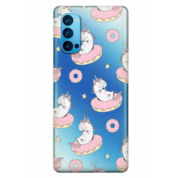 Прозрачный силиконовый чехол iSwag для OPPO Reno 4 с рисунком - Единороги на пончиках (KS6311)
Прозрачный силиконовый чехол iSwag для OPPO Reno 4 с рисунком - Единороги на пончиках (KS6311)