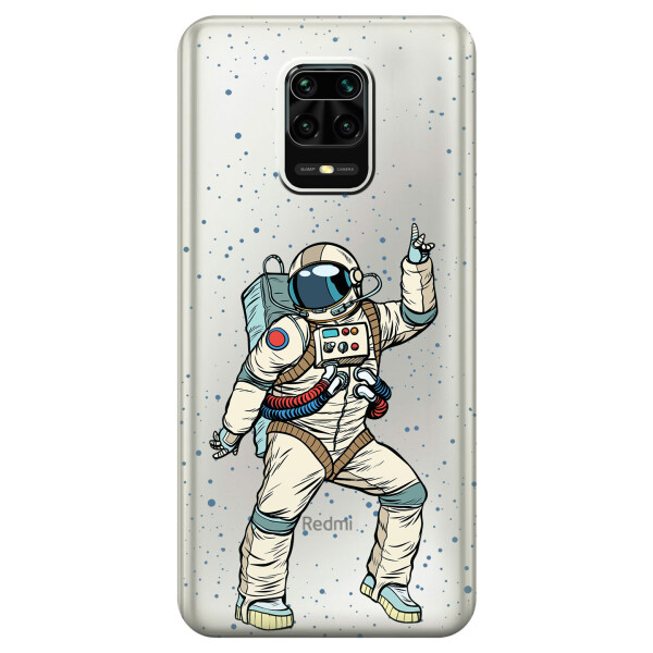 Прозрачный силиконовый чехол iSwag для Xiaomi Redmi Note 9 Pro с рисунком - Веселый космонавт (KS2127)
Прозрачный силиконовый чехол iSwag для Xiaomi Redmi Note 9 Pro с рисунком - Веселый космонавт (KS2127)