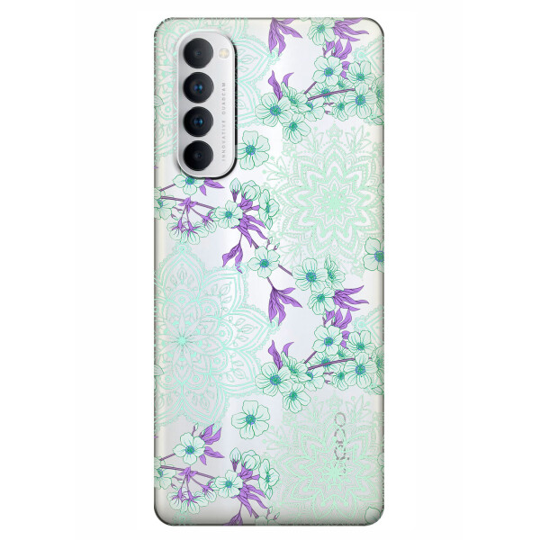 Прозрачный силиконовый чехол iSwag для OPPO Reno 4 Pro с рисунком - Цветочная мандала (KS6387)
Прозрачный силиконовый чехол iSwag для OPPO Reno 4 Pro с рисунком - Цветочная мандала (KS6387)