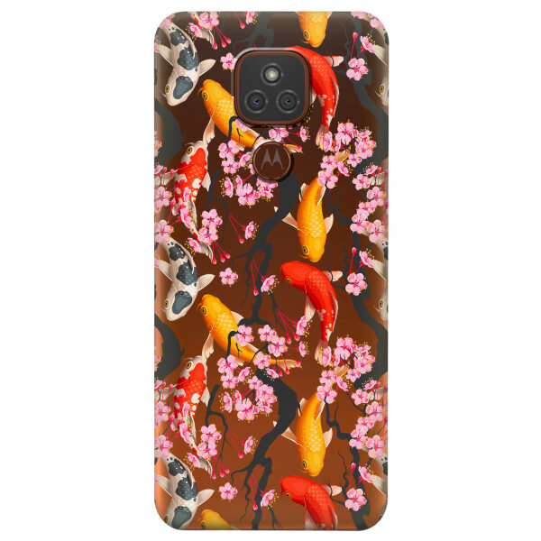 Прозрачный силиконовый чехол iSwag для Motorola Moto E7 Plus с рисунком - Японские рыбы (KS6428)
Прозрачный силиконовый чехол iSwag для Motorola Moto E7 Plus с рисунком - Японские рыбы (KS6428)