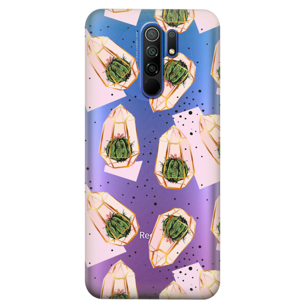 Прозрачный силиконовый чехол iSwag для Xiaomi Redmi 9 с рисунком - Кактусы в колбах (KS3679)
Прозрачный силиконовый чехол iSwag для Xiaomi Redmi 9 с рисунком - Кактусы в колбах (KS3679)