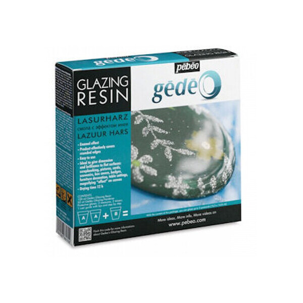 Медиум эпоксидный Pebeo Gedeo Resine Glacage глазурь двухкомпонентная с эффектом эмали 150 мл (P-766170)
Медиум эпоксидный Pebeo Gedeo Resine Glacage глазурь двухкомпонентная с эффектом эмали 150 мл (P-766170)