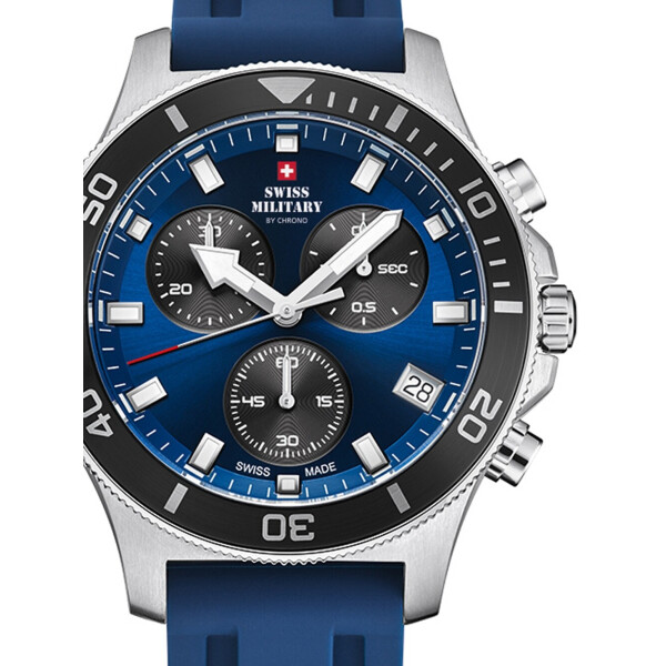 Часы Swiss Military SM34067.08 Chronograph 42mm 10ATM
