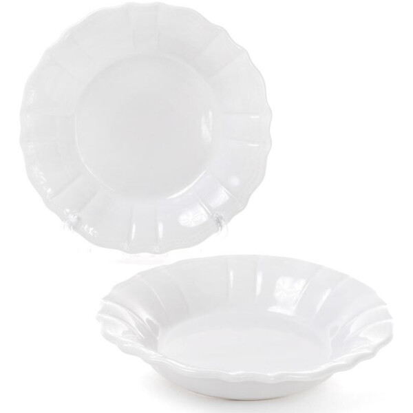 Набор 6 глубоких тарелок Leeds Ceramics SUN Ø23см, каменная керамика (белые) Bona BD-931-182
Набор 6 глубоких тарелок Leeds Ceramics SUN Ø23см, каменная керамика (белые) Bona BD-931-182