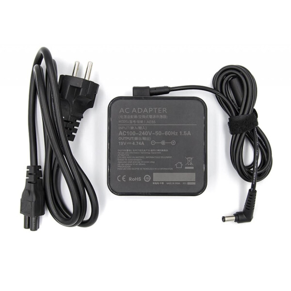 Блок питания к ноутбуку PowerPlant ASUS 220V, 19V 90W 4.74A (5.5*2.5) wall mount (WM-AS90F5525)
Блок питания к ноутбуку PowerPlant ASUS 220V, 19V 90W 4.74A (5.5*2.5) wall mount (WM-AS90F5525)