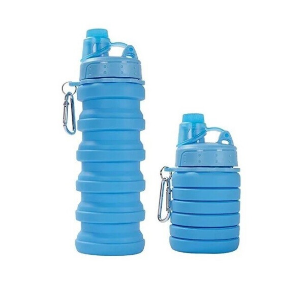 Складная силиконовая бутылка для воды и напитков с карабином Water Bottle Голубая (74529943)
Складная силиконовая бутылка для воды и напитков с карабином Water Bottle Голубая (74529943)