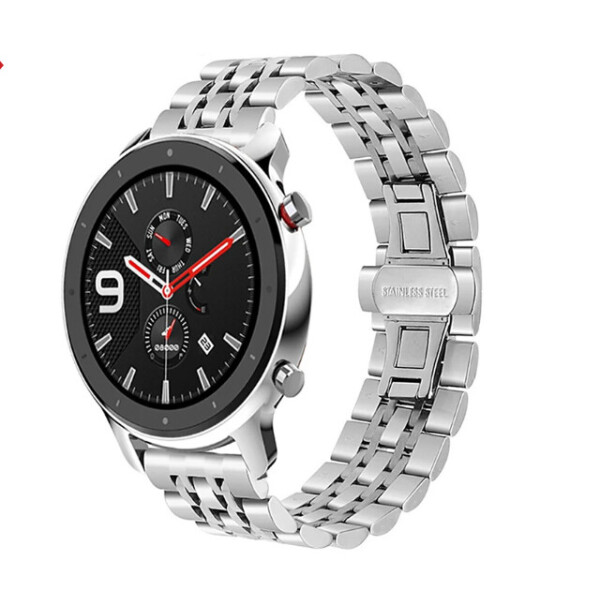Браслет для Amazfit Stratos | Pace | GTR 47mm Ремешок 22мм Link стальной Серебряный BeWatch (1021405)
Браслет для Amazfit Stratos | Pace | GTR 47mm Ремешок 22мм Link стальной Серебряный BeWatch (1021405)
