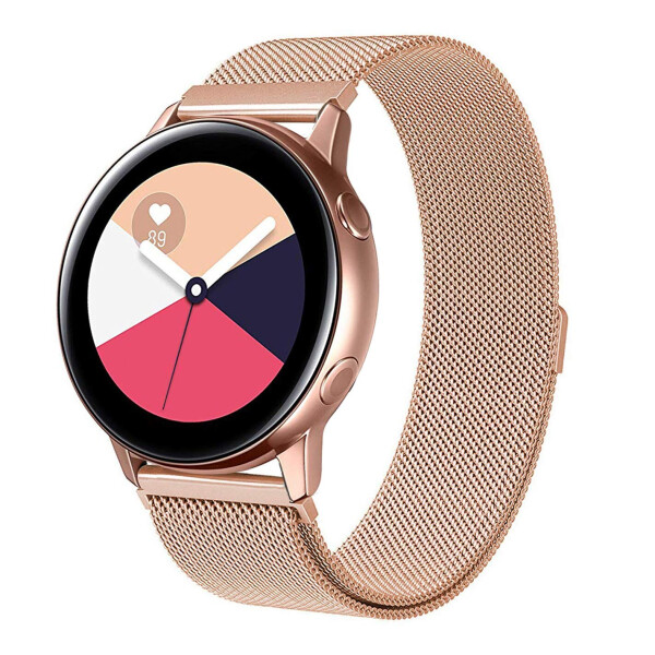 Браслет для смарт-часов Samsung Galaxy Watch Active Ремешок 20 мм миланская петля Rose Gold BeWatch (1010238)
Браслет для смарт-часов Samsung Galaxy Watch Active Ремешок 20 мм миланская петля Rose Gold BeWatch (1010238)