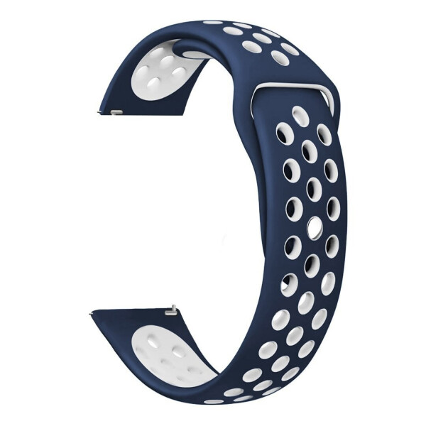 Ремешок для Samsung Active | Active 2 | Galaxy watch 42mm | Galaxy Watch 3 41 mm силиконовый 20мм перфорированный Сине-белый BeWatch (1010152)
Ремешок для Samsung Active | Active 2 | Galaxy watch 42mm | Galaxy Watch 3 41 mm силиконовый 20мм перфорированный Сине-белый BeWatch (1010152)