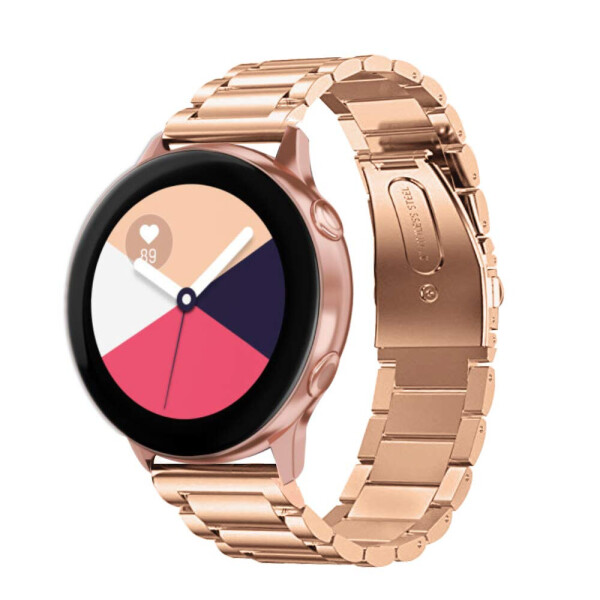 Браслет для Samsung Galaxy Watch Active | Active2 40/44mm Ремешок 20мм Xtra стальной классический RoseGold BeWatch (1110438)
Браслет для Samsung Galaxy Watch Active | Active2 40/44mm Ремешок 20мм Xtra стальной классический RoseGold BeWatch (1110438)