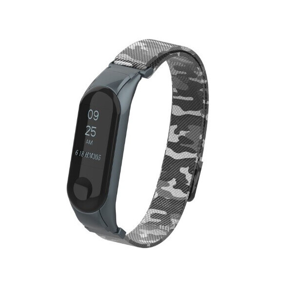 Браслет для Xiaomi Mi Band 3 | Mi Band 4 стальной миланская петля Ремешок CamoGrey BeWatch (1040366)
Браслет для Xiaomi Mi Band 3 | Mi Band 4 стальной миланская петля Ремешок CamoGrey BeWatch (1040366)