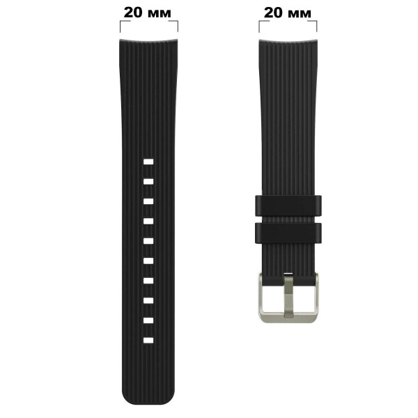 Ремешок силиконовый BeWatch 20 мм для Amazfit BIP | Bip Lite | GTS | Gtr 42mm Черный (1012101.47)
Ремешок силиконовый BeWatch 20 мм для Amazfit BIP | Bip Lite | GTS | Gtr 42mm Черный (1012101.47)