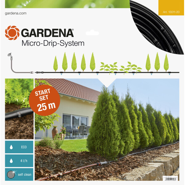 Комплект микрокапельного полива Gardena Micro-Drip-System для рядного полива 25 м (13011-20)
Комплект микрокапельного полива Gardena Micro-Drip-System для рядного полива 25 м (13011-20)