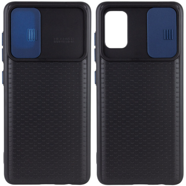 Противоударный Защитный Чехол - Накладка Epik Camshield Black для Samsung Galaxy A41 Термополиуретановый / со Шторкой для Камеры / Черный / Синий
Противоударный Защитный Чехол - Накладка Epik Camshield Black для Samsung Galaxy A41 Термополиуретановый / со Шторкой для Камеры / Черный / Синий