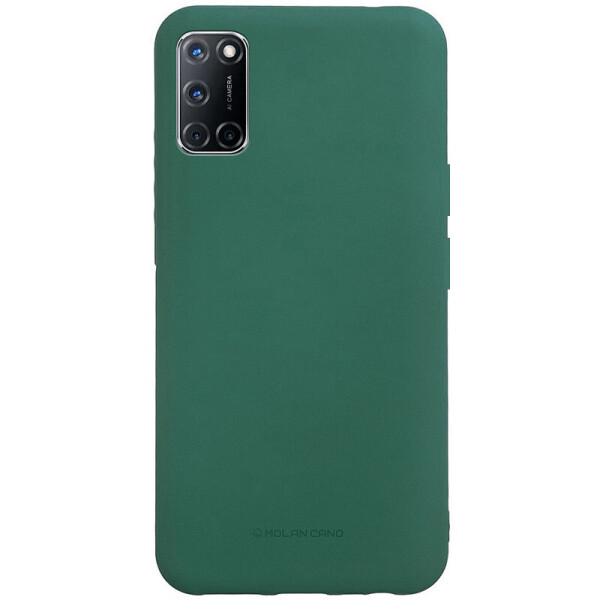 Противоударный Защитный Термополиуретановый Чехол - Накладка Molan Cano Smooth для Oppo A52 / A72 / A92 Ультратонкий / Матовый / Зеленый
Противоударный Защитный Термополиуретановый Чехол - Накладка Molan Cano Smooth для Oppo A52 / A72 / A92 Ультратонкий / Матовый / Зеленый