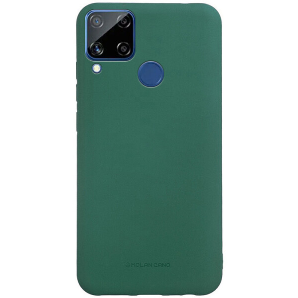 Противоударный Защитный Термополиуретановый Чехол - Накладка Molan Cano Smooth для Realme C15 / C12 Ультратонкий / Матовый / Зеленый
Противоударный Защитный Термополиуретановый Чехол - Накладка Molan Cano Smooth для Realme C15 / C12 Ультратонкий / Матовый / Зеленый