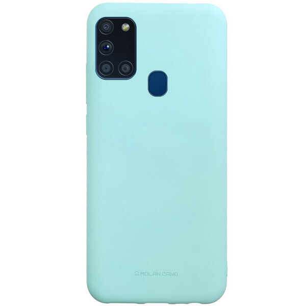 Противоударный Защитный Термополиуретановый Чехол - Накладка Molan Cano Smooth для Samsung Galaxy A21s Ультратонкий / Матовый / Бирюзовый
Противоударный Защитный Термополиуретановый Чехол - Накладка Molan Cano Smooth для Samsung Galaxy A21s Ультратонкий / Матовый / Бирюзовый
