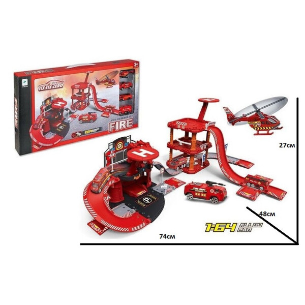 Игровой набор Six-six-zero GARAGE RESCUE CENTRE Парковка ПОЖАРНАЯ СТАНЦИЯ 4 машинки 74 x 48 x 27 см (660а-96)
Игровой набор Six-six-zero GARAGE RESCUE CENTRE Парковка ПОЖАРНАЯ СТАНЦИЯ 4 машинки 74 x 48 x 27 см (660а-96)