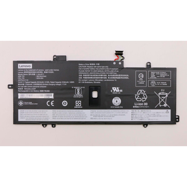 Аккумуляторная батарея для ноутбука Lenovo ThinkPad X1 Carbon 8th Gen (L18L4P71) ( 73732 )
Аккумуляторная батарея для ноутбука Lenovo ThinkPad X1 Carbon 8th Gen (L18L4P71) ( 73732 )