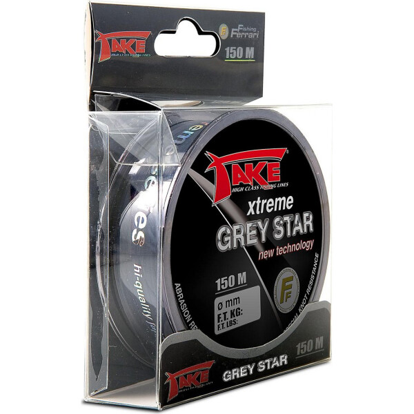 Леска Lineaeffe Take Xtreme GREY STAR 150м 0.157мм FishTest-3.8кг (серая) Made in Japan (3800115-GS)
Леска Lineaeffe Take Xtreme GREY STAR 150м 0.157мм FishTest-3.8кг (серая) Made in Japan (3800115-GS)