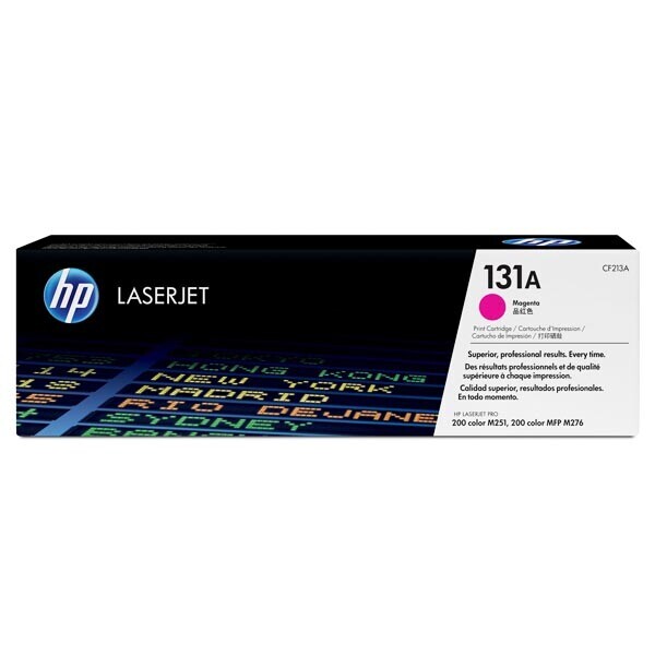 Картридж HP 131A Magenta CF213A для принтера LaserJet Pro 200 color MFP M276n, M276nw, M251n, M251nw
Картридж HP 131A Magenta CF213A для принтера LaserJet Pro 200 color MFP M276n, M276nw, M251n, M251nw