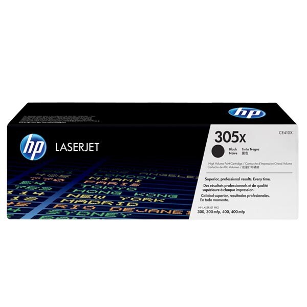 Картридж HP 305A black CE410X для принтера Color LaserJet Pro 300 M351a, M375nw, M451dn, M451dw, M451nw, M475dn, M475dw
Картридж HP 305A black CE410X для принтера Color LaserJet Pro 300 M351a, M375nw, M451dn, M451dw, M451nw, M475dn, M475dw