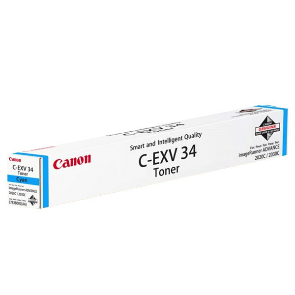 Картридж Canon C-EXV34 Cyan (3783B002) для принтера iRAC2020i, iRC2030, iRAC2220L, iRAC2225i
Картридж Canon C-EXV34 Cyan (3783B002) для принтера iRAC2020i, iRC2030, iRAC2220L, iRAC2225i