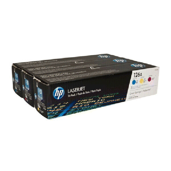 Картридж HP 126A colour CF341A (3 шт.) для принтера LaserJet Pro CP1025, CP1025nw, M275, M175a, M175nw
Картридж HP 126A colour CF341A (3 шт.) для принтера LaserJet Pro CP1025, CP1025nw, M275, M175a, M175nw