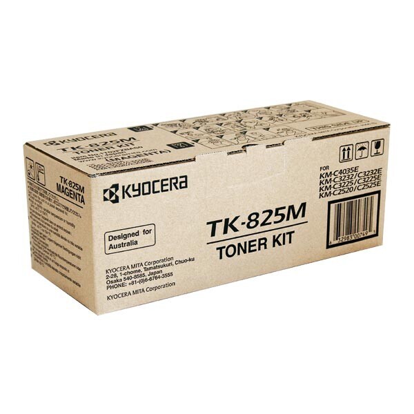 Картридж Kyocera TK-825M magenta (1T02FZBEU0) для принтера KM-C2520, C2525E, C3225, C3232, 3232E, C4035E
Картридж Kyocera TK-825M magenta (1T02FZBEU0) для принтера KM-C2520, C2525E, C3225, C3232, 3232E, C4035E