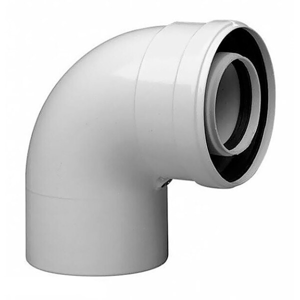 Коаксиальный отвод 90° Bosch AZ 393 115х60/100 мм (7736995079) 
Коаксиальный отвод 90° Bosch AZ 393 115х60/100 мм (7736995079)