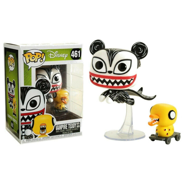 Фигурка Funko Pop Фанко Вампир Тедди с уткой Поп Кошмар перед Рождеством 10 см NBC T 461
Фигурка Funko Pop Фанко Вампир Тедди с уткой Поп Кошмар перед Рождеством 10 см NBC T 461