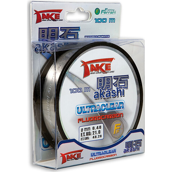 Леска Lineaeffe Take AKASHI Fluorocarbon 100м. 0.16мм FishTest 3.00кг Made in Japan (3042216)
Леска Lineaeffe Take AKASHI Fluorocarbon 100м. 0.16мм FishTest 3.00кг Made in Japan (3042216)