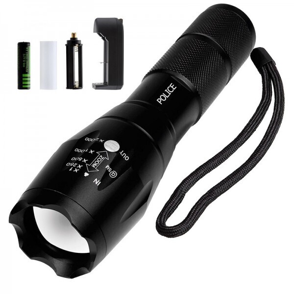 Фонарь тактический Bailong Police BL-1831 (Cree XM-L-T6, 1000 люмен, 5 режимов, 1х18650) (0159)
Фонарь тактический Bailong Police BL-1831 (Cree XM-L-T6, 1000 люмен, 5 режимов, 1х18650) (0159)