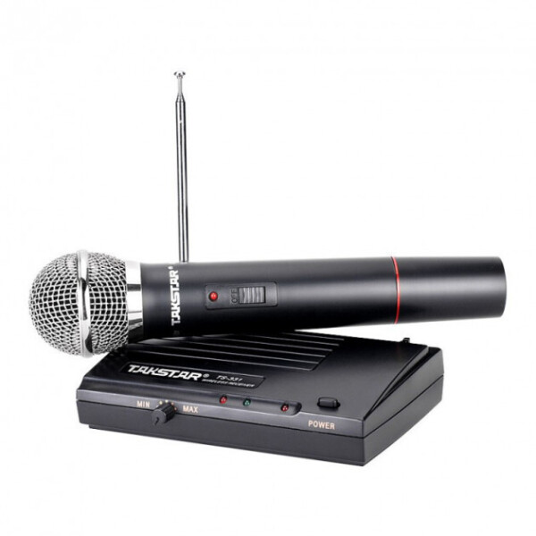 Одноканальная VHF радиосистема с одним ручным динамическим микрофоном TAKSTAR TS 331 Original size
Одноканальная VHF радиосистема с одним ручным динамическим микрофоном TAKSTAR TS 331 Original size