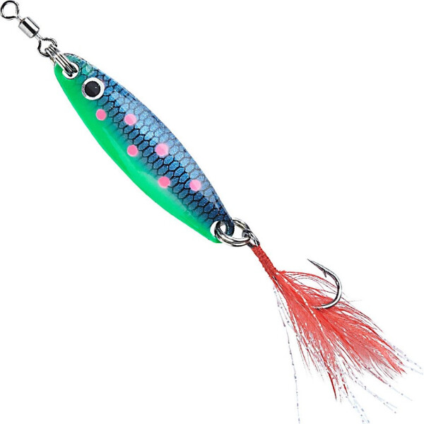 Блесна-колебалка Balzer Trout spoon "OSAKA" один.крючок 3см 3гр. blue-pink spots (16013 030)
Блесна-колебалка Balzer Trout spoon "OSAKA" один.крючок 3см 3гр. blue-pink spots (16013 030)