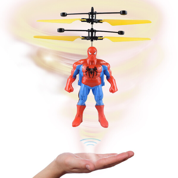 Летающая игрушка индукционная Супер Герой Hero Flying Человек-Паук Spider-Man LED с двумя винтами
Летающая игрушка индукционная Супер Герой Hero Flying Человек-Паук Spider-Man LED с двумя винтами