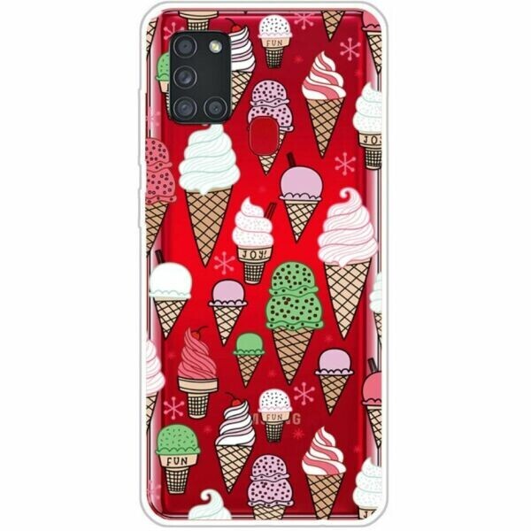 Силиконовый (TPU) чехол Deexe Pretty Glossy для Samsung Galaxy A21s (A217) - Colorful Ice Cream
Силиконовый (TPU) чехол Deexe Pretty Glossy для Samsung Galaxy A21s (A217) - Colorful Ice Cream