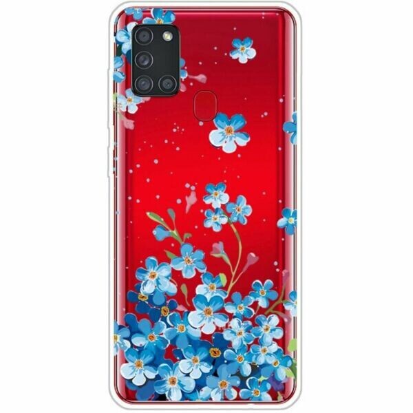 Силиконовый (TPU) чехол Deexe Pretty Glossy для Samsung Galaxy A21s (A217) - Blue Flower
Силиконовый (TPU) чехол Deexe Pretty Glossy для Samsung Galaxy A21s (A217) - Blue Flower